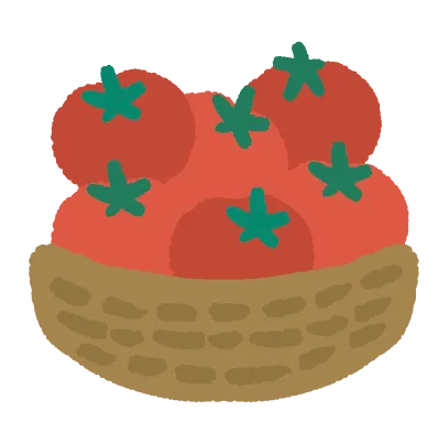 トマトのイラスト